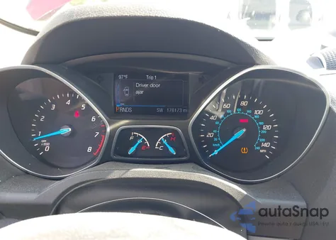 2014 Ford Escape Se из США, поврежденный, VIN 1FMCU0G9XEUA81607